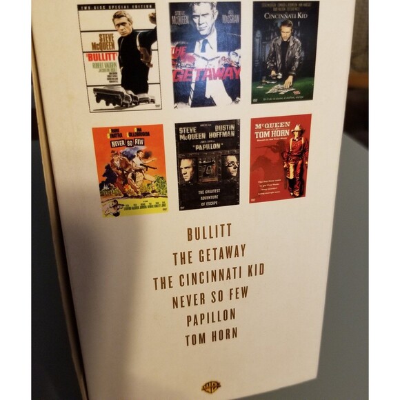 STEVE MCQUEEN COLLECTION Boxed Set on DVD - Picture 6 of 12